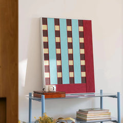 "Malèna: A Sicilian Beauty" — Textured Fiber Wall Art