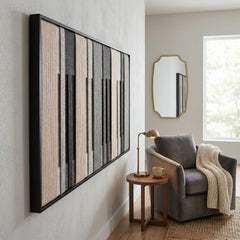 Ivory Structure - Textile Art #RE047