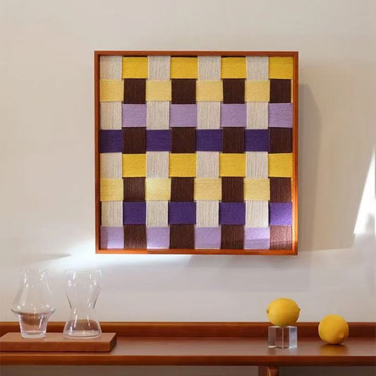 "Mrs Dalloway" — Textured Fiber Wall Art