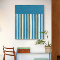Blue Night - Textile Art #RE003