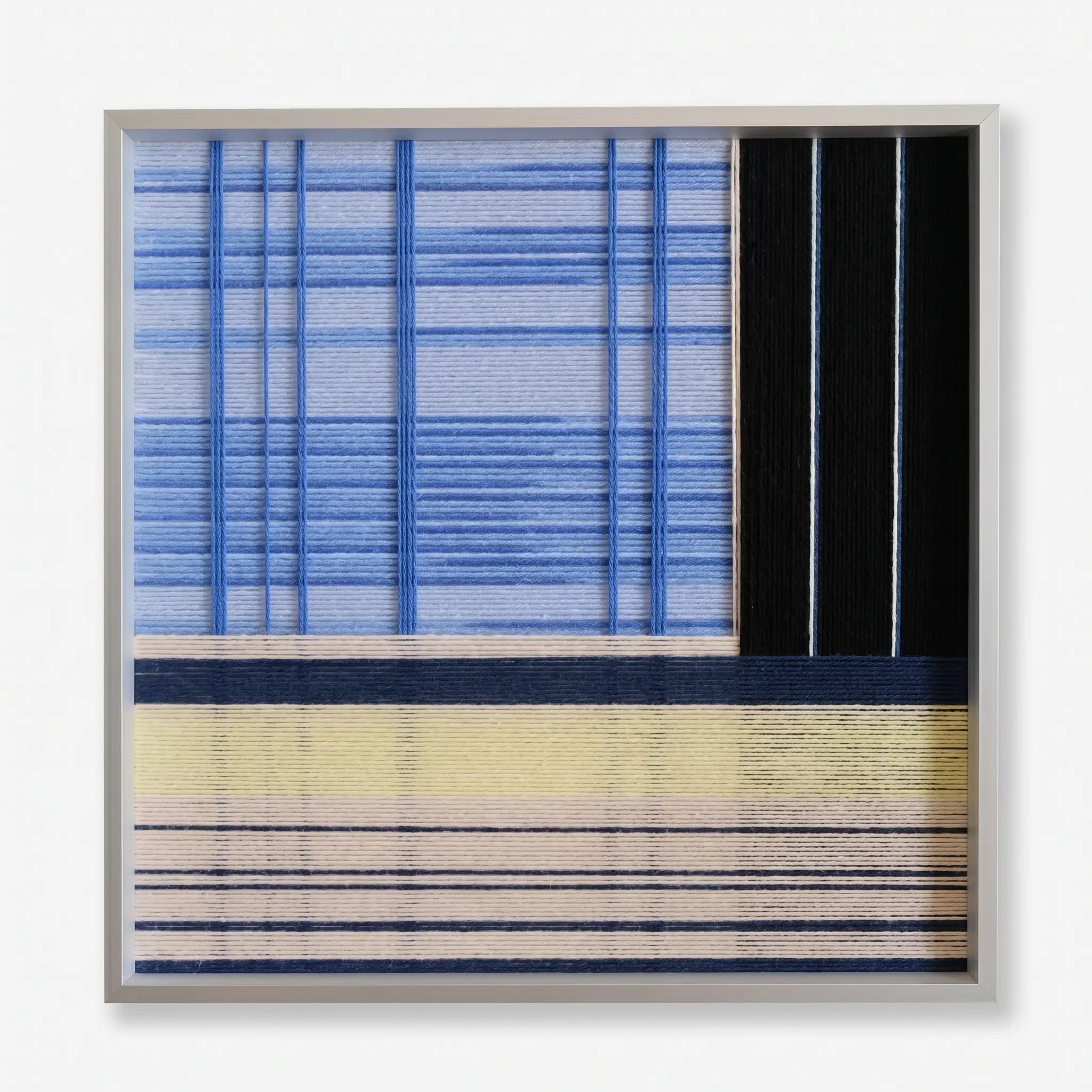 "Night River Lantern" — Fiber Art