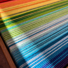 Rainbow - Textile Art #SQ004