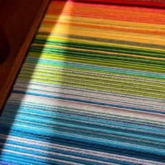 Rainbow - Textile Art #SQ004