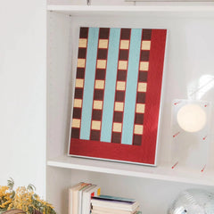 "Malèna: A Sicilian Beauty" — Textured Fiber Wall Art