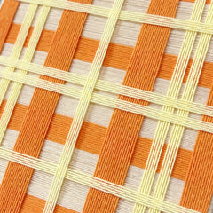 “Summer Marmalade” - Textured Fiber Wall Art