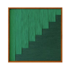 Azure Sky Woven - Textile Art #SQ048