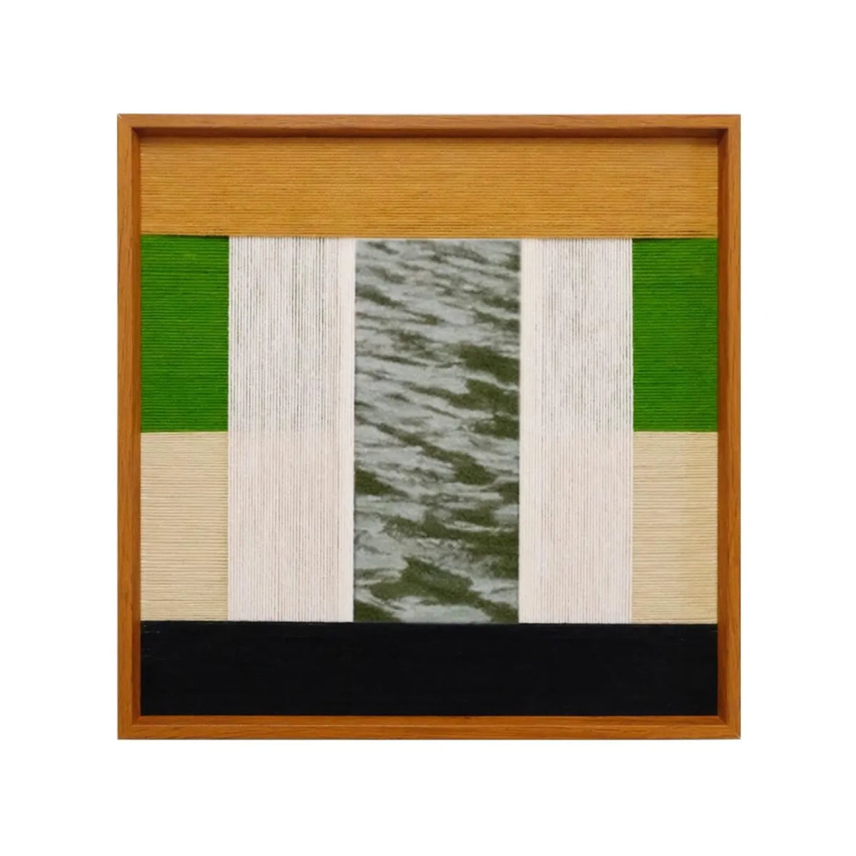 "Pastoral Elegance" — Textured Fiber Wall Art