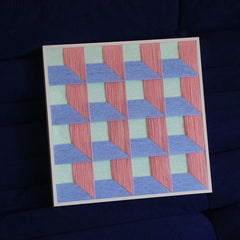Whispering Bricks - Textile Art #PR005