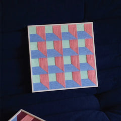 Whispering Bricks - Textile Art #PR005