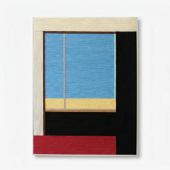"After the Beach Walk" — Textured Fiber Wall Art