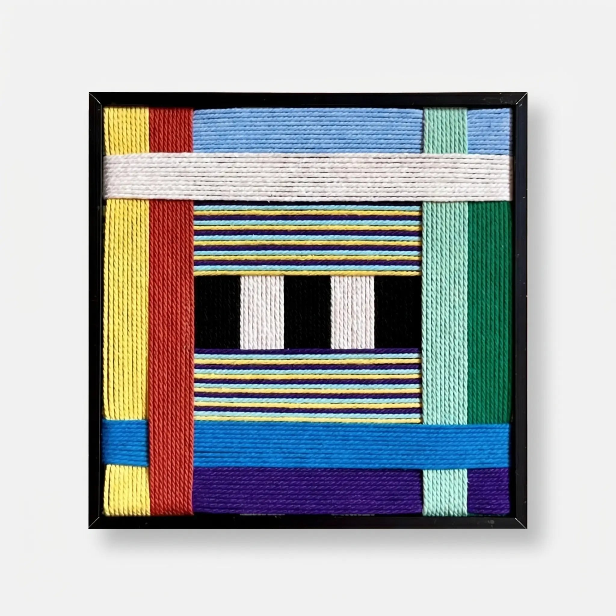 "Childhood Old Toys" — Textured Fiber Wall Art