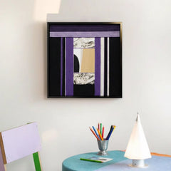 "HOUTIAN" — Textured Fiber Wall Art