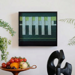 "Velvet Vine" — Textured Fiber Wall Art