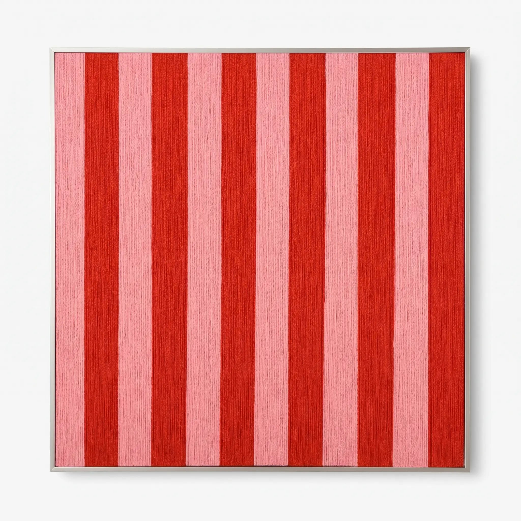 "Hana & Alice" — Textured Fiber Wall Art