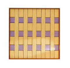 "Lover’s Moonlight Violet" — Textured Fiber Wall Art