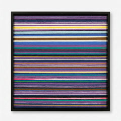 "Reconstructing the future" — Textured Fiber Wall Art