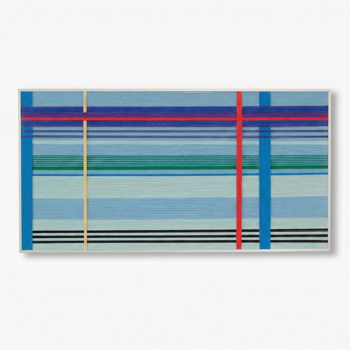"Summer Story" — Textured Fiber Wall Art