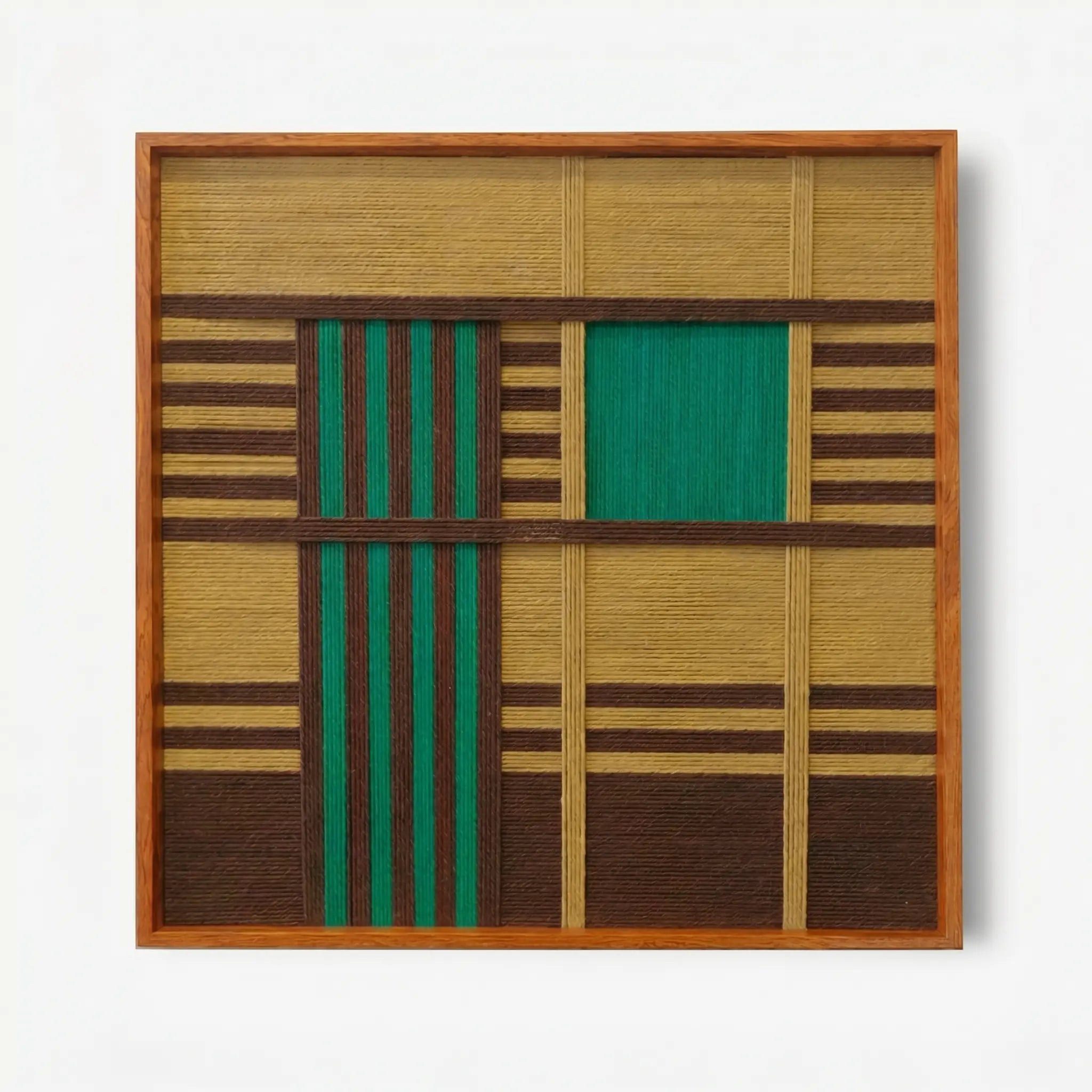"Vast Horizon" — Textured Fiber Wall Art