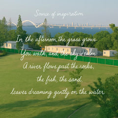 "Riverside" — Textured Fiber Wall Art