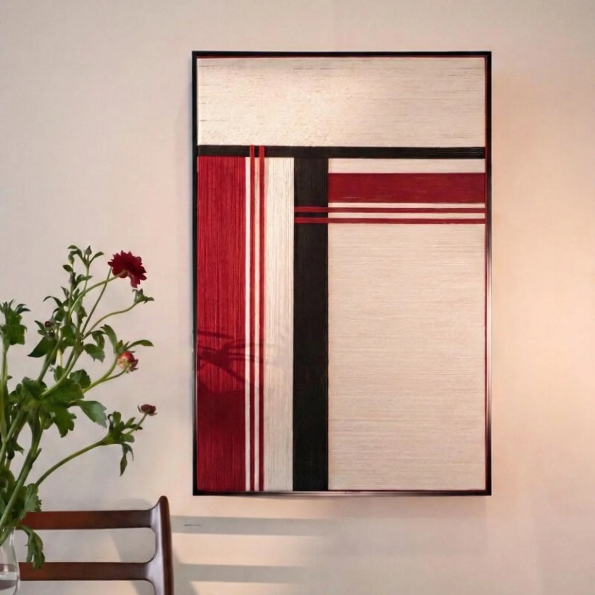 "Napoli" — Textured Fiber Wall Art